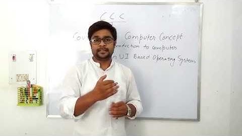 CCC (DOEACC) NIELIT ,Introduction of CCC New pattern part 1 in hindi