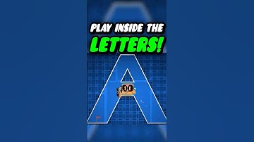 Het hele ALFABET in Geometry Dash! - A tot Z #geometrydash