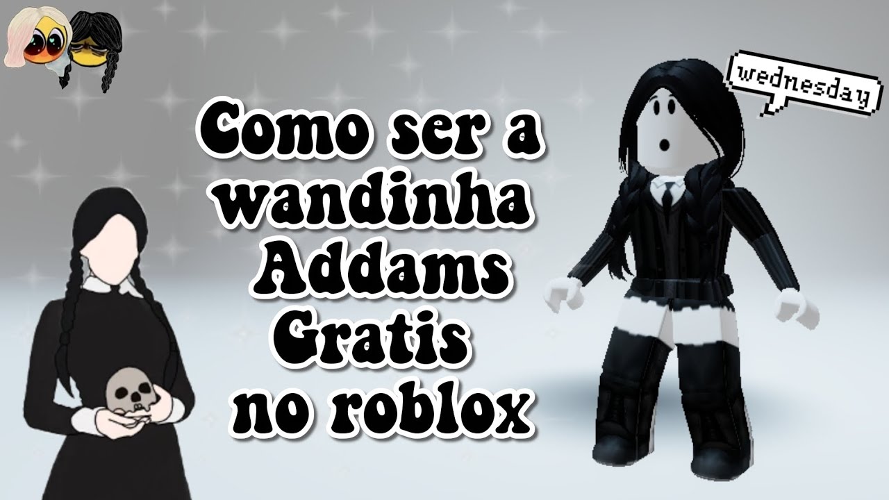 como pegar o cabelo da wandinha no roblox de graça no avatar