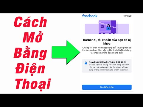 Cách Mở Facebook Tài Khoản Của Bạn Đã Bị Khóa Bằng Điện Thoại