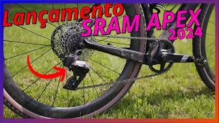 LANÇAMENTO! SRAM APEX 2024 para Gravel bikes! - YouTube