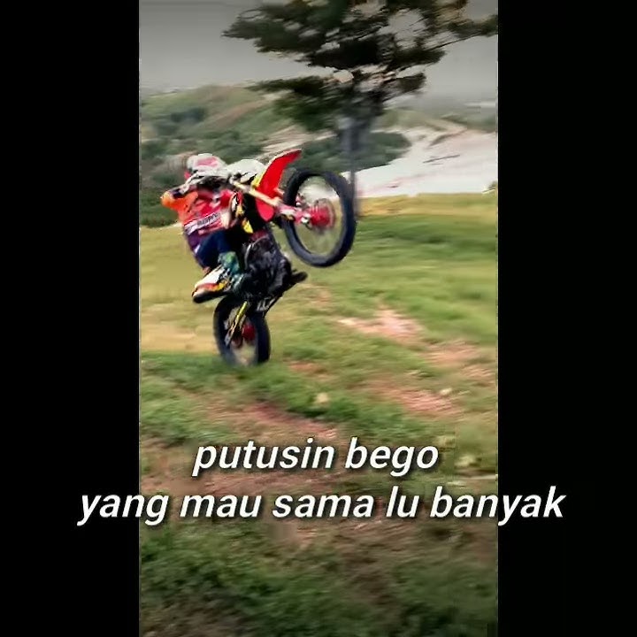 Story Wa anak trail..  Caption mantap