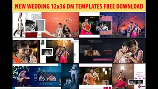 12x36 Wedding Album DM PSD Vol-1 Templates For Photoshop Download Free 12x36 Wedding Album DM PSD Vol-1 Templates For Photoshop Download Free