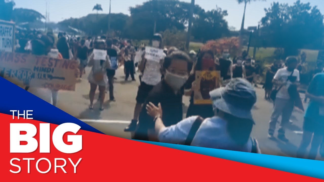 Red-tagging protesters?