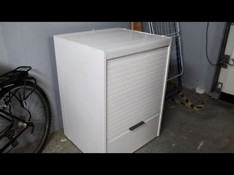 Mueble para lavadora de resina mueble protector para exteriores