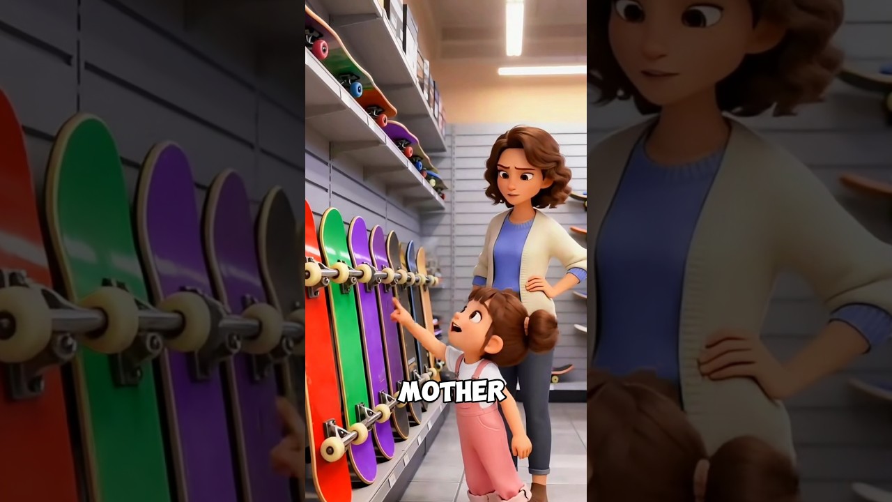 Мама, я хочу скейтборд! 