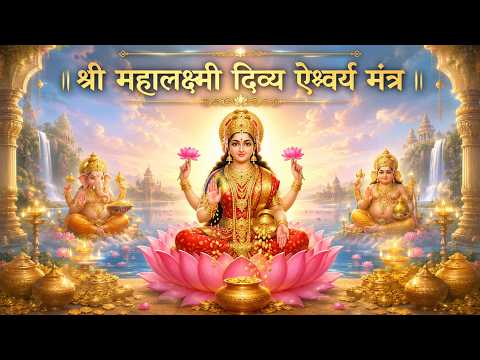 Divya Pratah Mantra 🌅 Maha Lakshmi | Most Powerful Morning Prayer | Wealth Wisdom & Grace