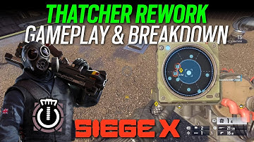 Thatcher Rework Gameplay & Analyse - 6News - Rainbow Six Siege X - Operation Tenfold Pursuit