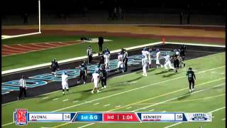 Kennedy #20 David Zepeda 4yd TD Rush