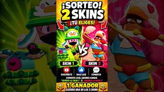 ¿QUÉ SKIN ELEGIRÍAS? 😱🎁 SORTEO #giftedbysupercell #supercellpartner #brawlstars #brawler