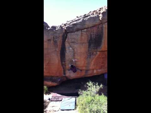 Beta Video for climb Pinotage sit-start v10, Rocklands
