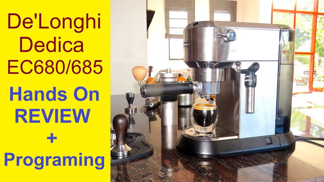 De'Longhi Dedica EC685 - Review & How to program ↓ Big Discounts