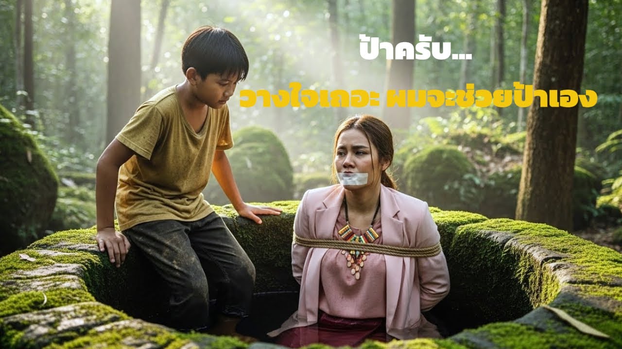 นักธุรกิจหญิงถูกสามีทำร้าย เด็กยากจนช่วยชีวิตกลางป่าลึก