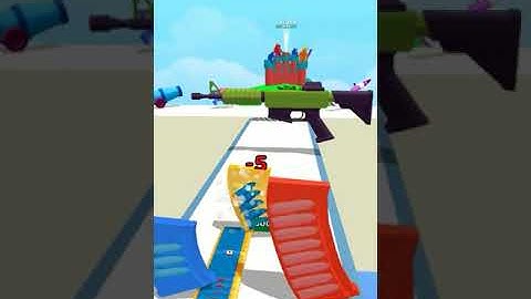 Bullet Stack - Gameplay Walkthrough || Part 2 All Levels 16-25 || Max Gun Level (iOS, Android)