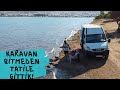 Karavan Bitmeden Tatile Gittik! | Karavan Yakıt Tüketimi Ne Kadar? | Karavan ile İlk Yolculuk #Akbük