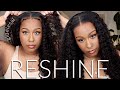 Water Wave 24&quot; Wig $172 | 100% Glueless Pre-Cut &amp; Pre-Plucked Wig For Beginners! | ft. ReshineHair