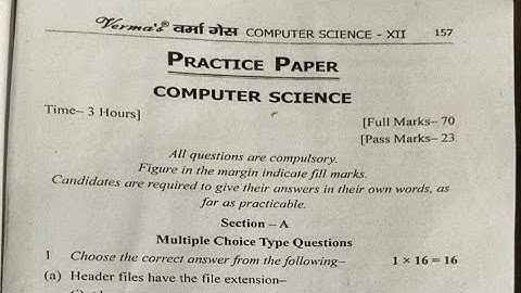 ##computer science model paper term 2 exam for jac board...and other board students...
