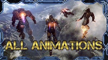 🎮Anthem - All animations of Javelins when they go on mission🎮