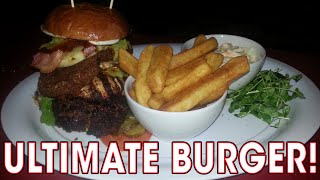 City Cafe Ultimate Burger Challenge Record - Food Challenge | Randy Santel
