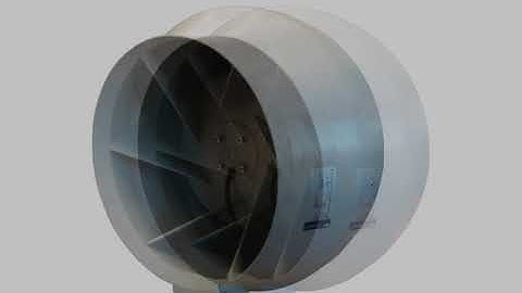 Hydrogarden RVK 125E2-A1 225m/hr Fan