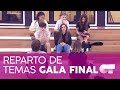 REPARTO DE TEMAS GALA FINAL | OT 2020