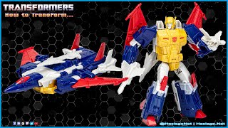 "Masterforce GO!" Transformers: Legacy Evolution Voyager Metalhawk | HNE Toys