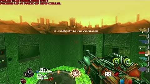 Doom II: HontE Remastered + Quake Champions: Doom Edition - M11 - [Very Hard - 100% Kills & Secrets]