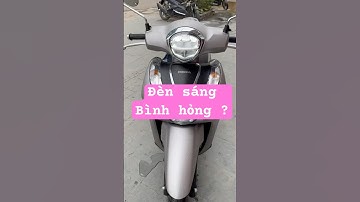 Xe máy Honda không tắt được đèn có hỏng bình Acquy không ? Công tắc tắt đèn sh mode #shmode