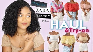 HAUL + TRY ON : Primark, Zara, Bershka, Stradivarius, Mango...