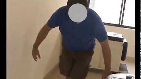 Man Before CCSVI Procedure