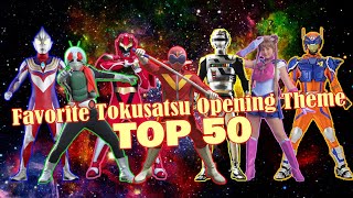 My Favourite Japanese Tokusatsu Opening Themes from history to 2020