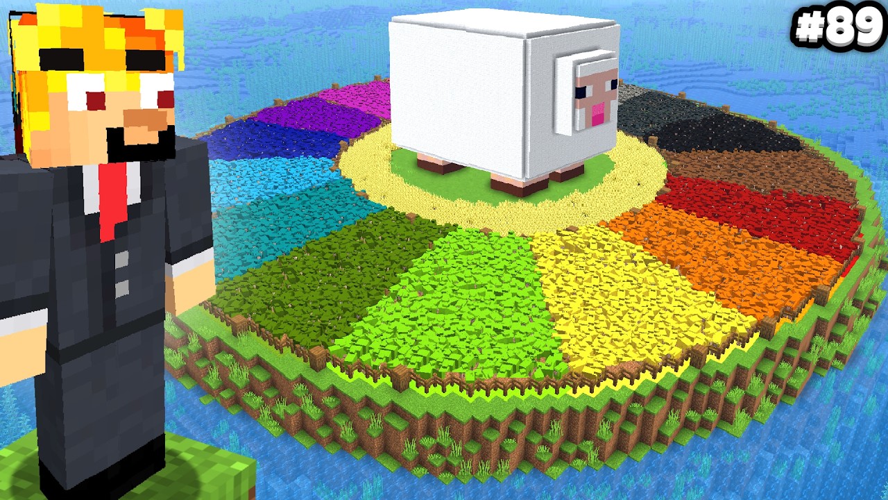 Postavil jsem MEGA Farmu na Ovce v Minecraftu