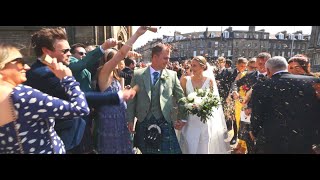 Mansfield Traquair wedding video - Kirsten + David wedding film trailer