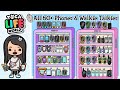 ALL SECRET PHONES / PHONES and WALKIE TALKIES in TOCA LIFE WORLD | Toca Boca | NecoLawPie