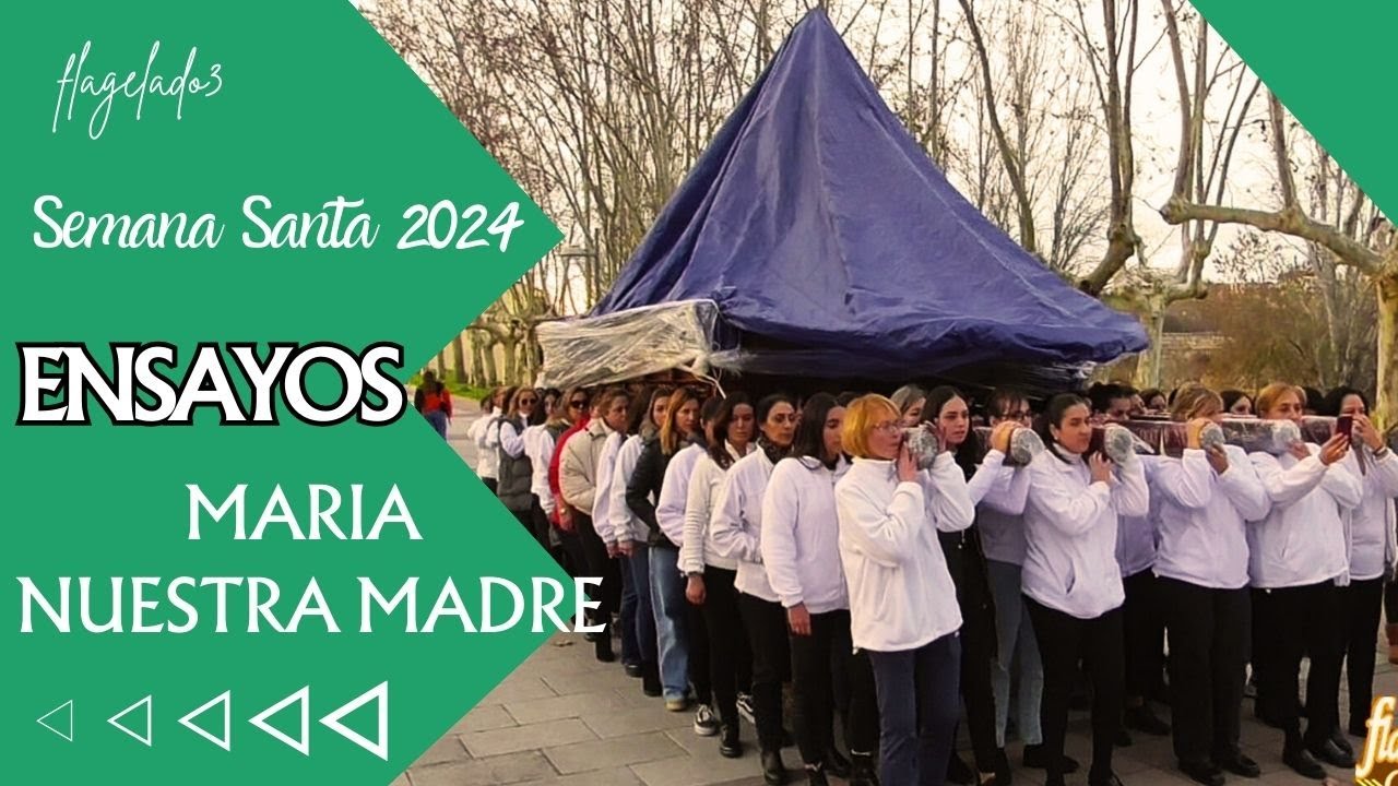 Ensayo paso María Nuestra Madre 2024, Salamanca