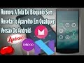 |Novo Método| Remova A Tela De Bloqueio Sem Formatar Em Qualquer Android(Ver descrição)