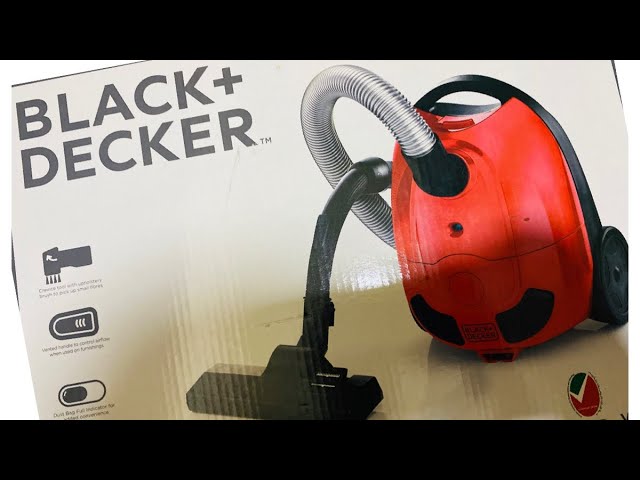 Aspiradora Black+Decker 3L Bolsa de tela lavable