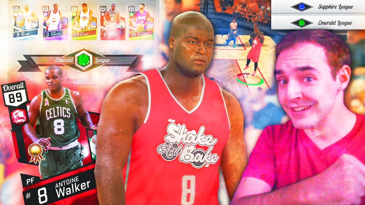 NBA 2K17 My Team BEST RUBY CARD IN THE GAME! GREEEEEEN! - YouTube