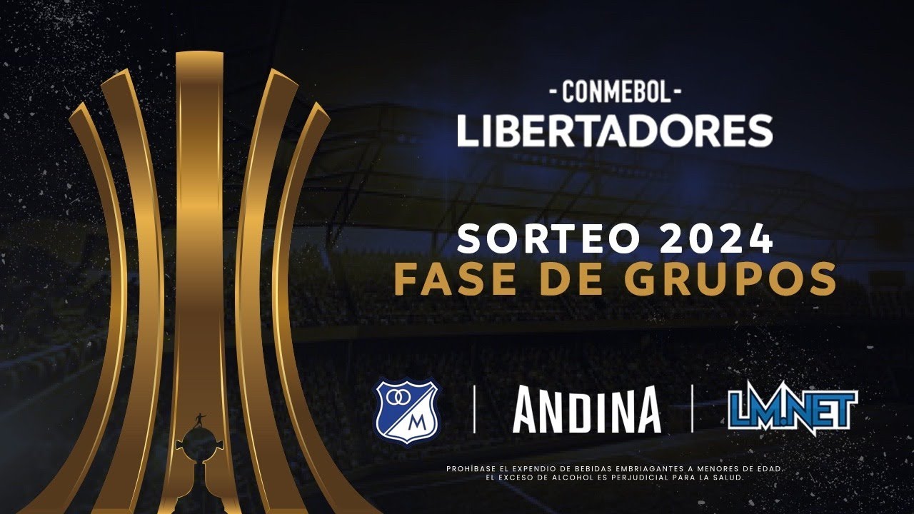 !En vivo! Sorteo Copa Libertadores 2024, se define el grupo de
