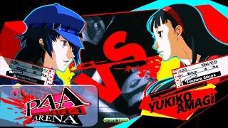 Persona 4 Arena Ultimax replay of ARNIEcad (Naoto Shirogane) going ...