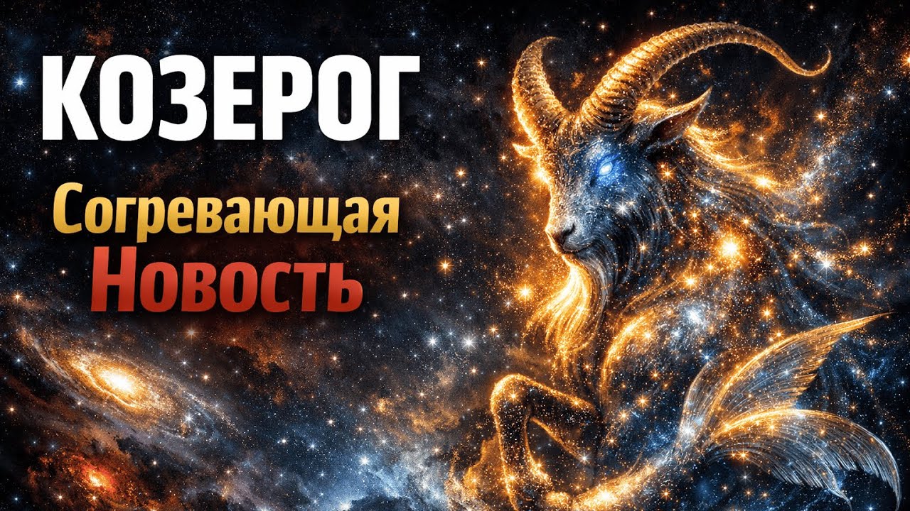 КОЗЕРОГ: ЭТА НОВОСТЬ СОГРЕЕТ ТВОЮ ДУШУ! Письмо или звонок, который вернет радость жизни. Гороскоп