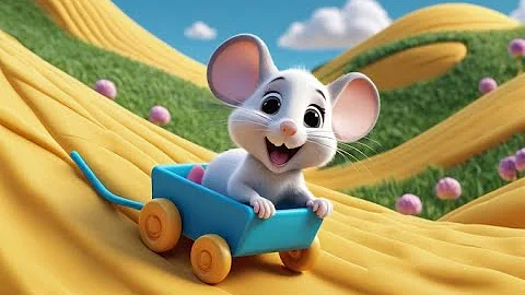 Three Blind Mice Climb Cheese Mountain | English Nursery Rhyme | Kids Songs