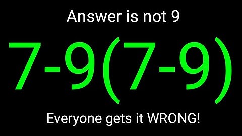 Deze wiskundige vraag misleidde 90% van de mensen