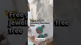 Free ZARA Earrings!