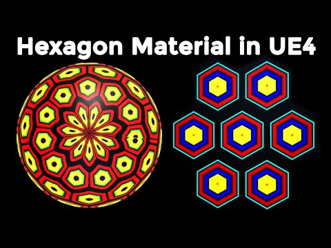 Hexagon Material in Unreal Engine | Download Project Files