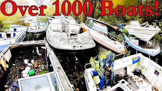 Visiting ANOTHER Boat GRAVEYARD!!!