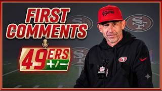 Kyle Shanahan Speaks to Media | 49ers +/-