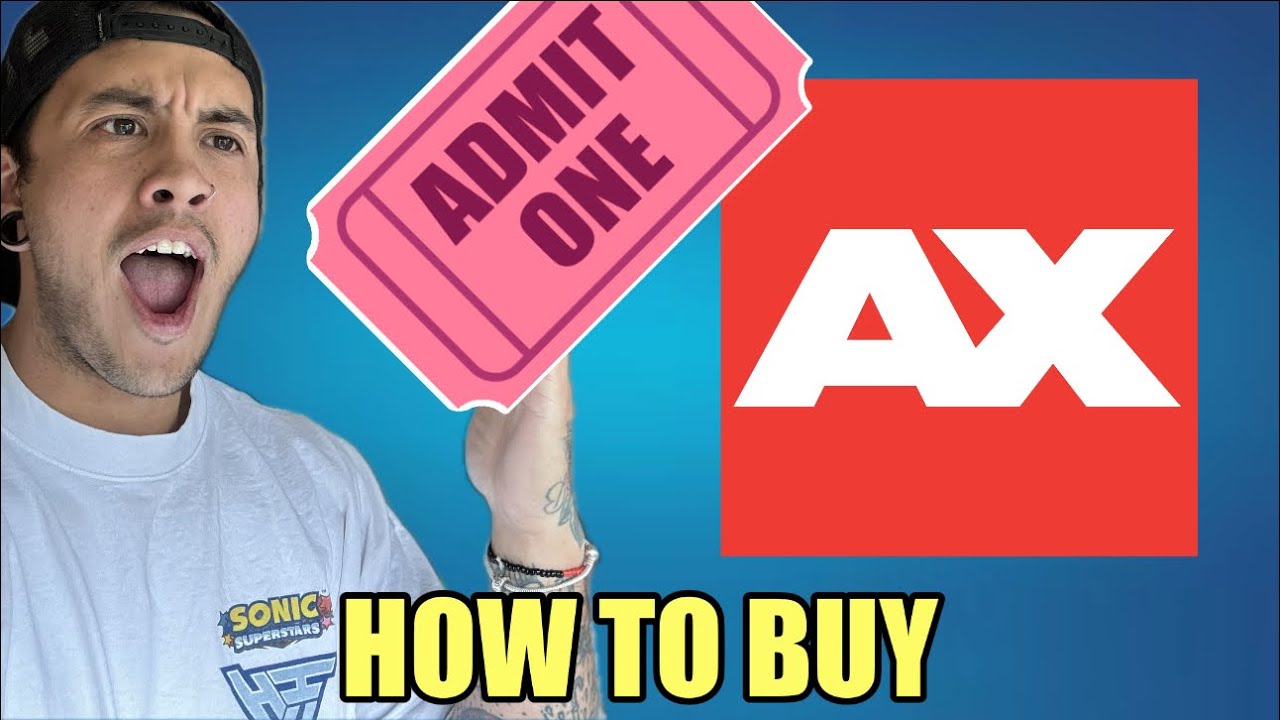 How to buy Anime Expo (AX) tickets YouTube