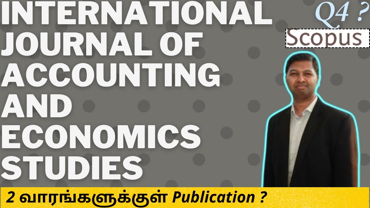 Christo Ananth - IJAES - Intnl Jnl of Accounting and Economics Studies - Genuine Review - Tamil