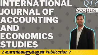 Christo Ananth - IJAES - Intnl Jnl of Accounting and Economics Studies - Genuine Review - Tamil